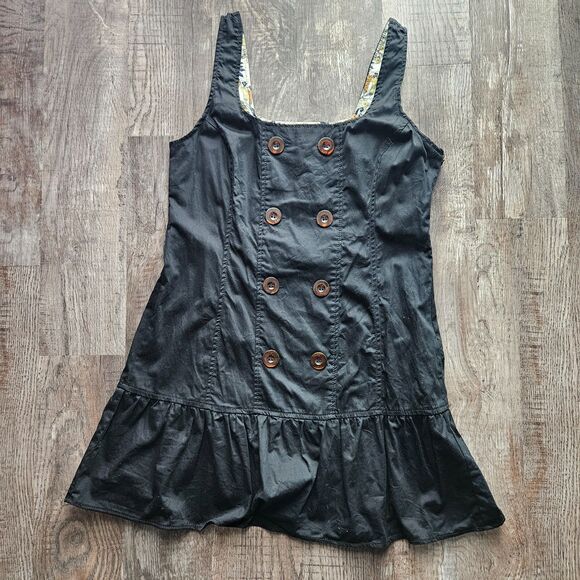 Dots Button Tank Dress - Picture 1 of 3